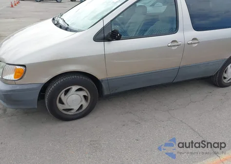 2003 Toyota Sienna Le из США, поврежденный, VIN 4T3ZF13C53U550473